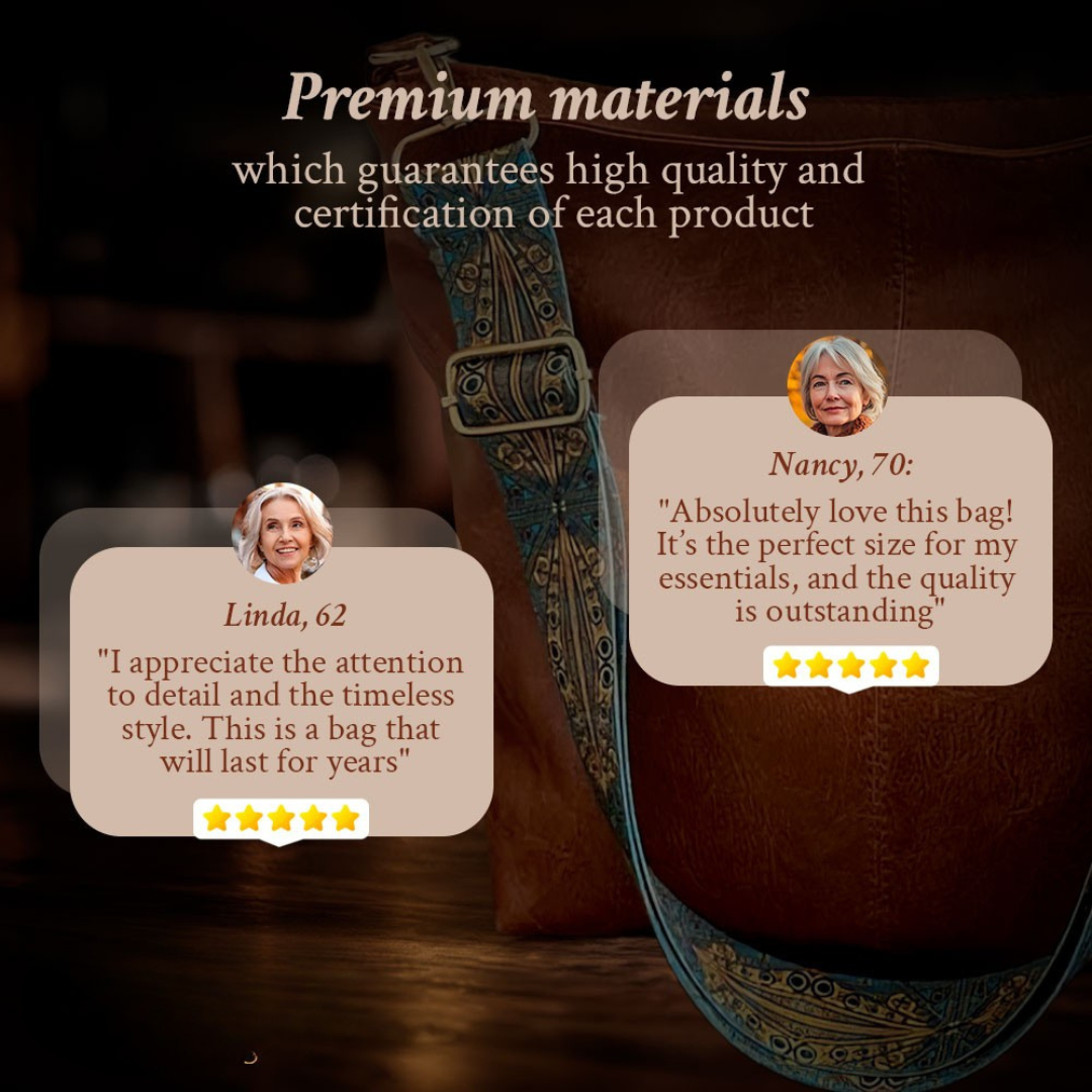 Charme Vintage de Chelsey | Sac à Bandoulière en Cuir