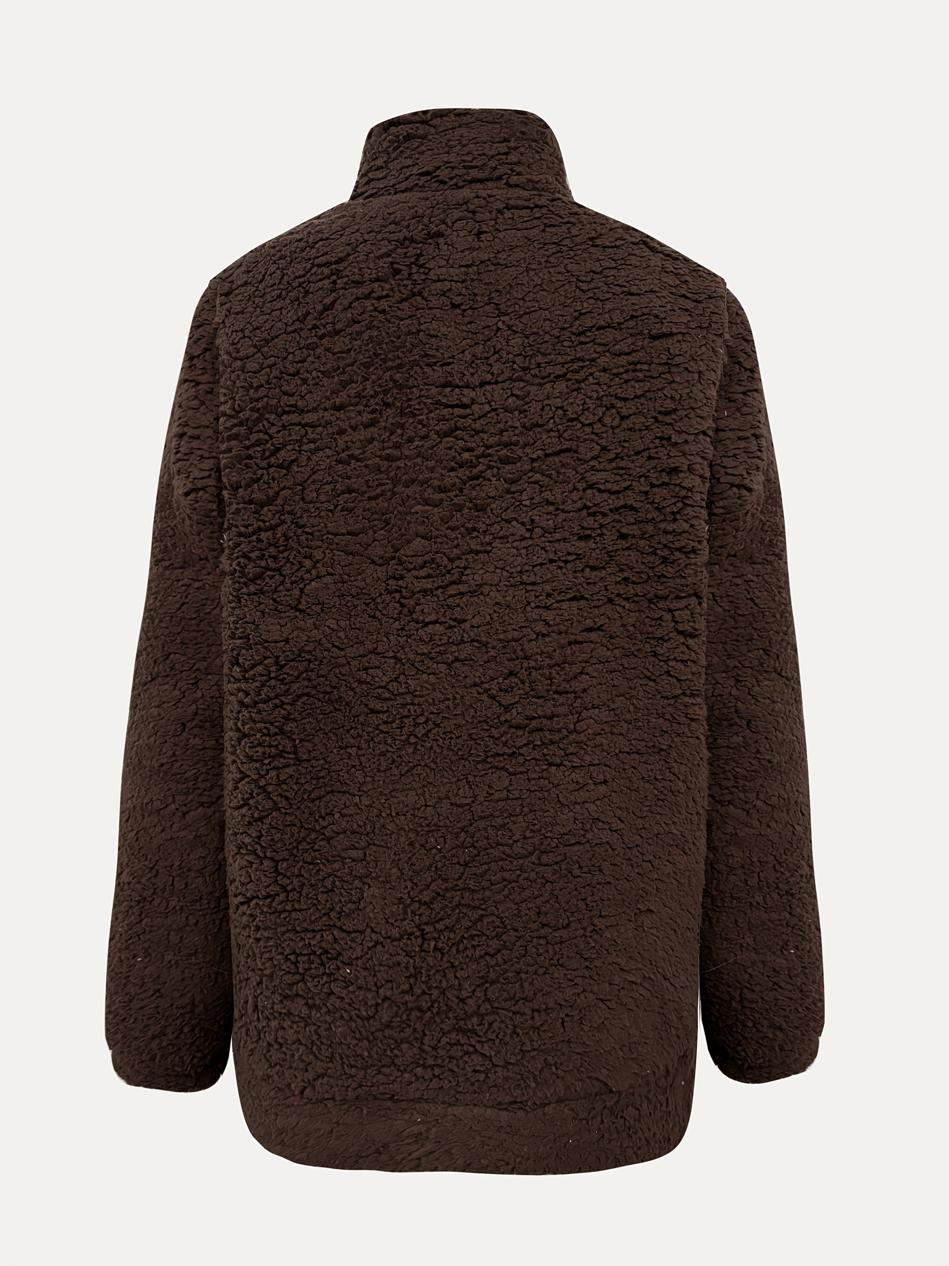 NOREEN | Sweter Teddy z Zamkiem